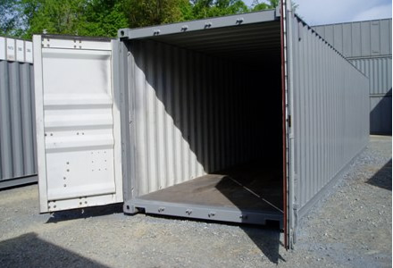 Ground Level Mobile Storage Containers | A & N Trailer ...
